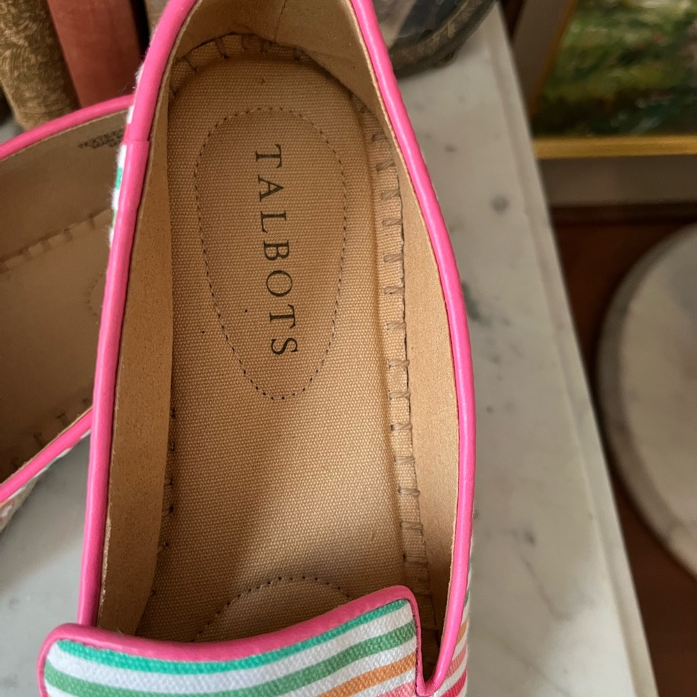 Talbots Multicolor Striped Espadrilles - image 2